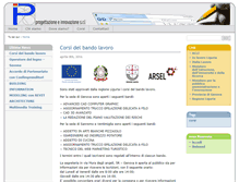 Tablet Screenshot of progettazioneinnovazione.it